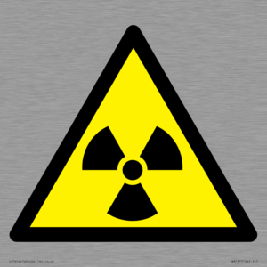 W003 Warning: Radioactive material or ionizing radiation